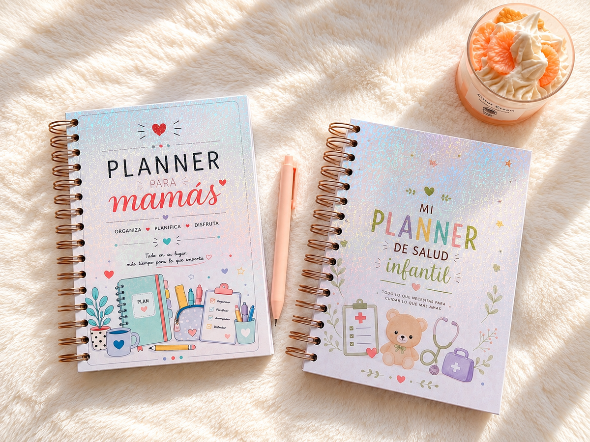 🌈 Pack Familia Organizada

Planner para Mamás + Planner de Salud Infantil