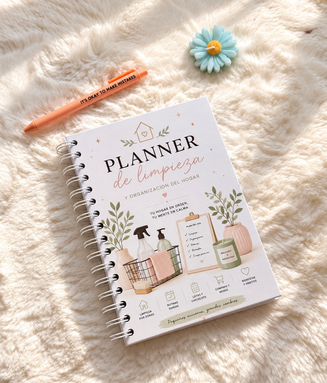 Planner de Limpieza A5 | Organización del Hogar