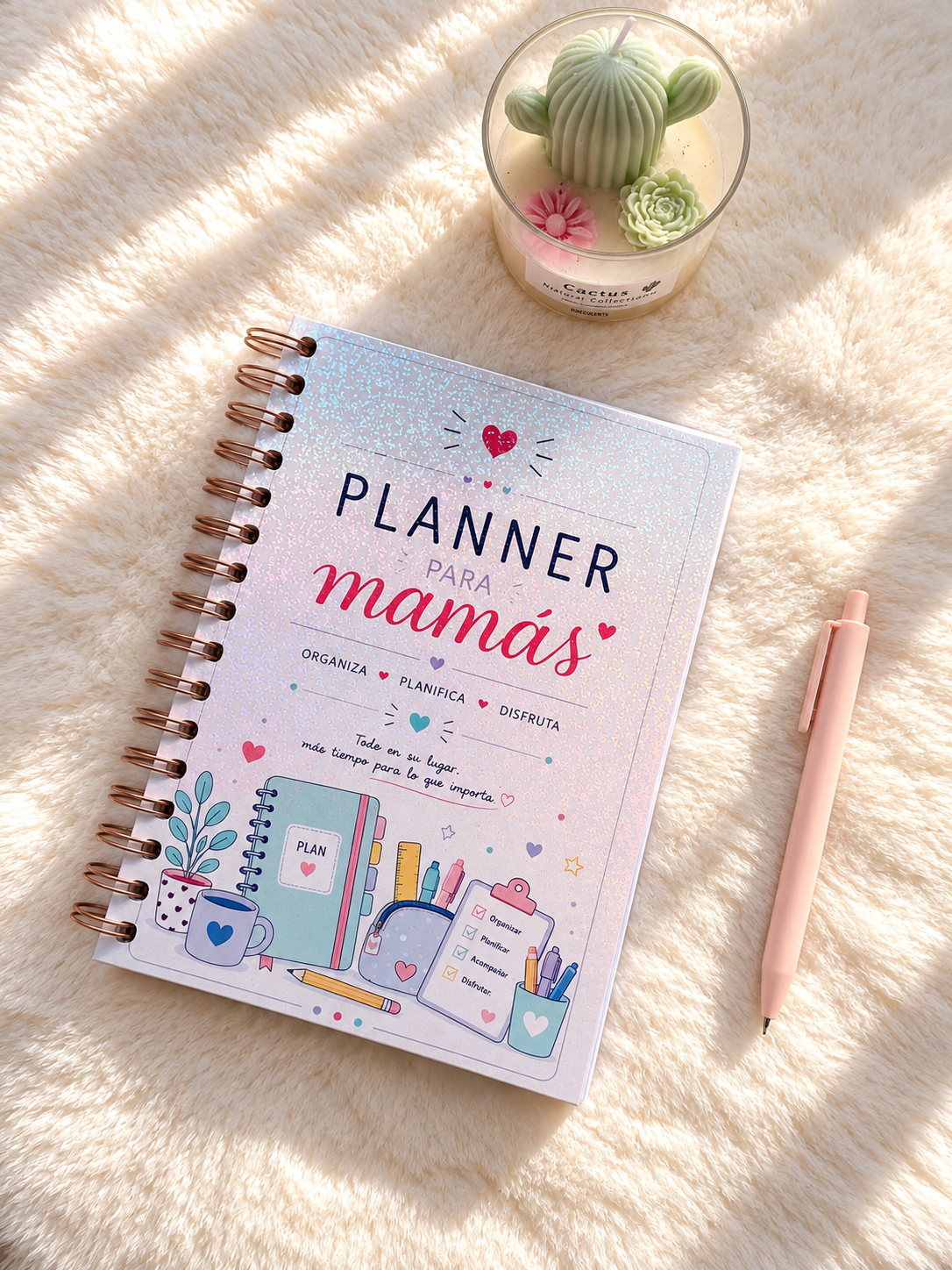 💖 Mi Familia Organizada – Planner Escolar Familiar