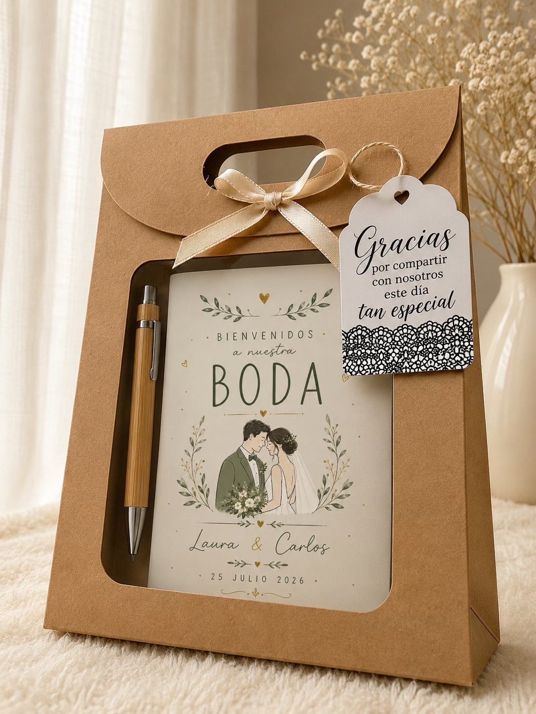 Regalo Evento Boda Personalizado 🎁