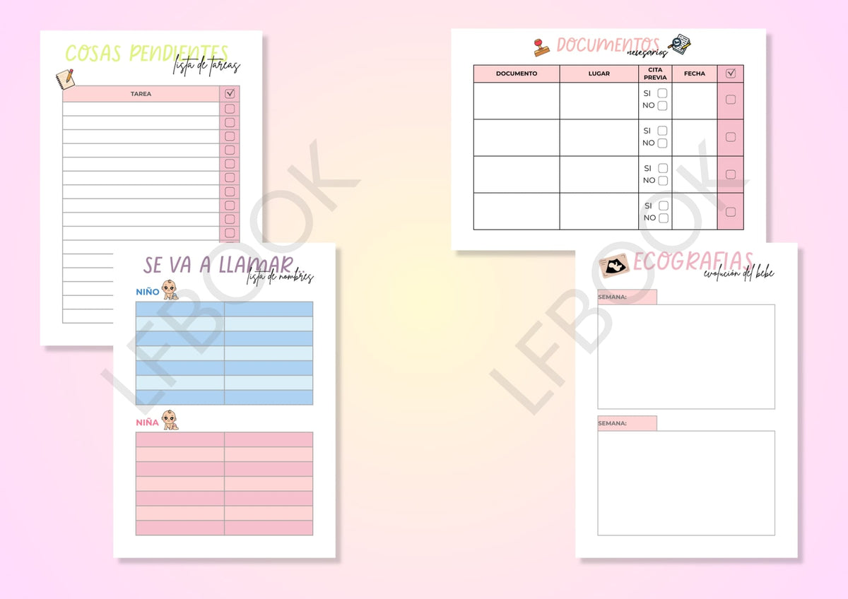 Planner Embarazo🤰