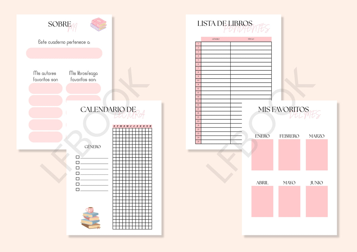 Planner de Lectura📚