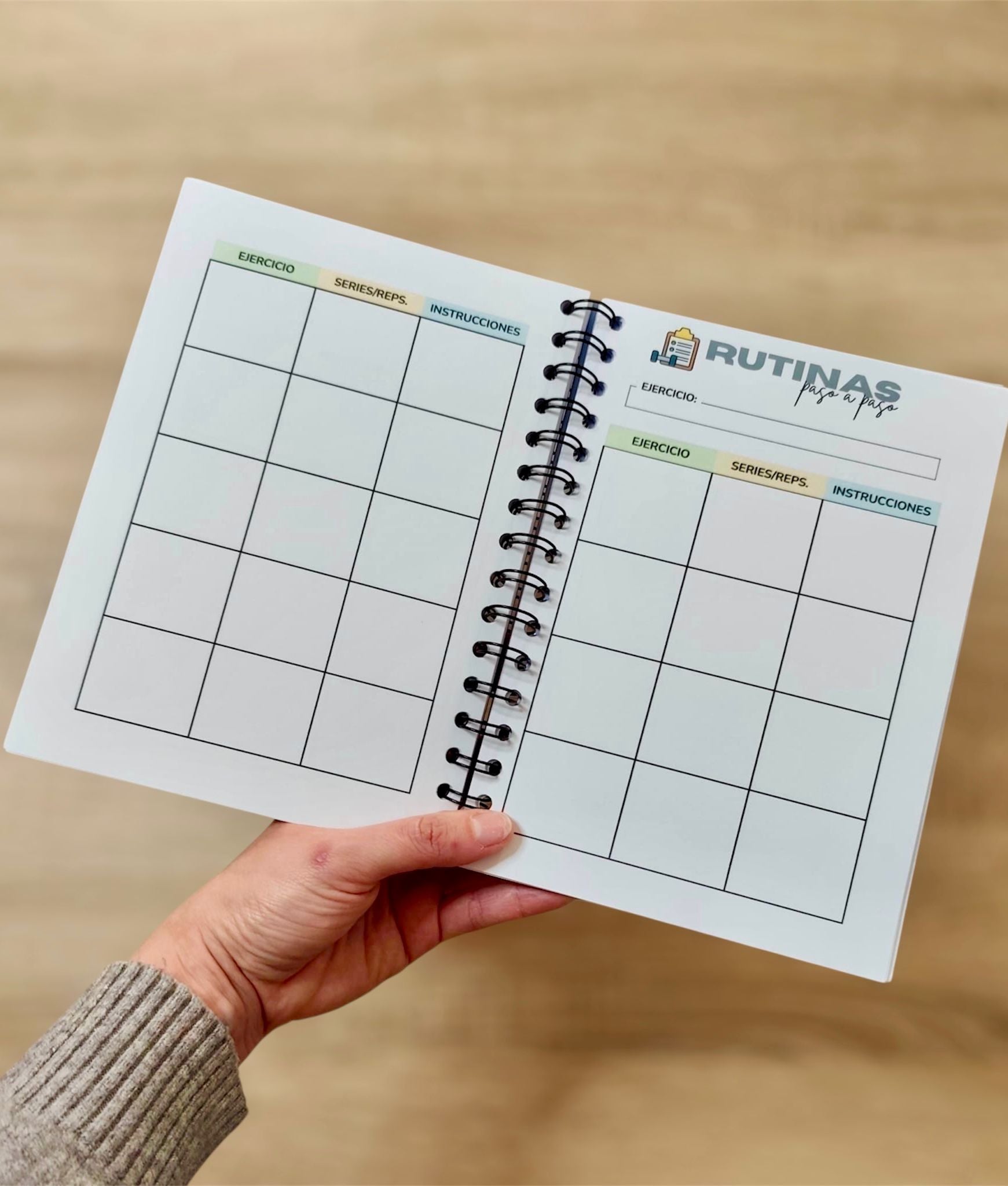 Planner Gimnasio💪🏻