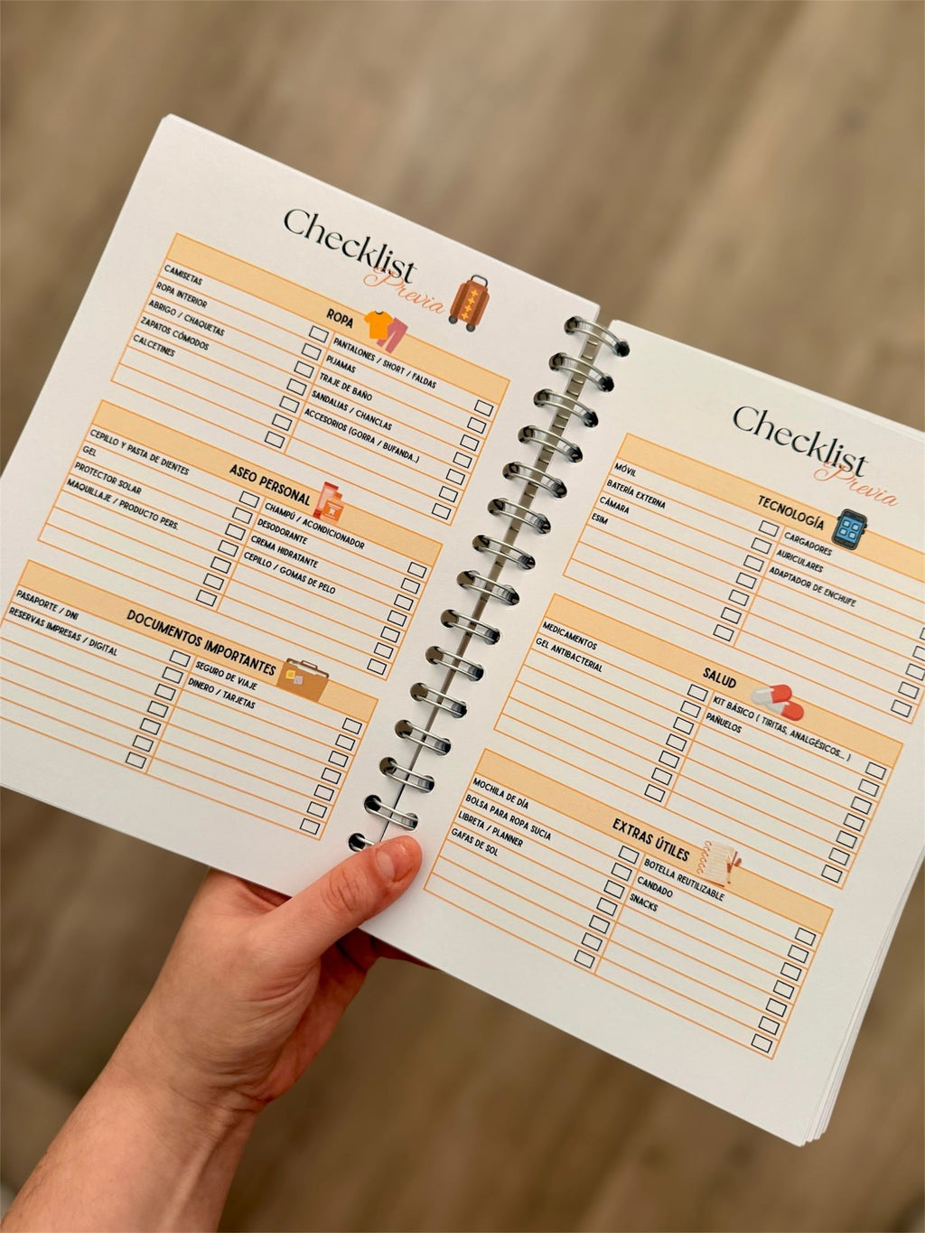 Planner de viaje🧳